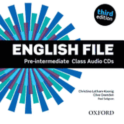 English File Third Edition Pre-Intermediate, Class Audio CDs (4)