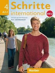 Schritte international Neu 4, Kursbuch + Arbeitsbuch mit Audio-CD