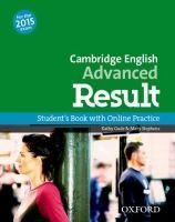 Cambridge English Advanced Result (New for the 2015 exam), Student's Book with Online Practice Test